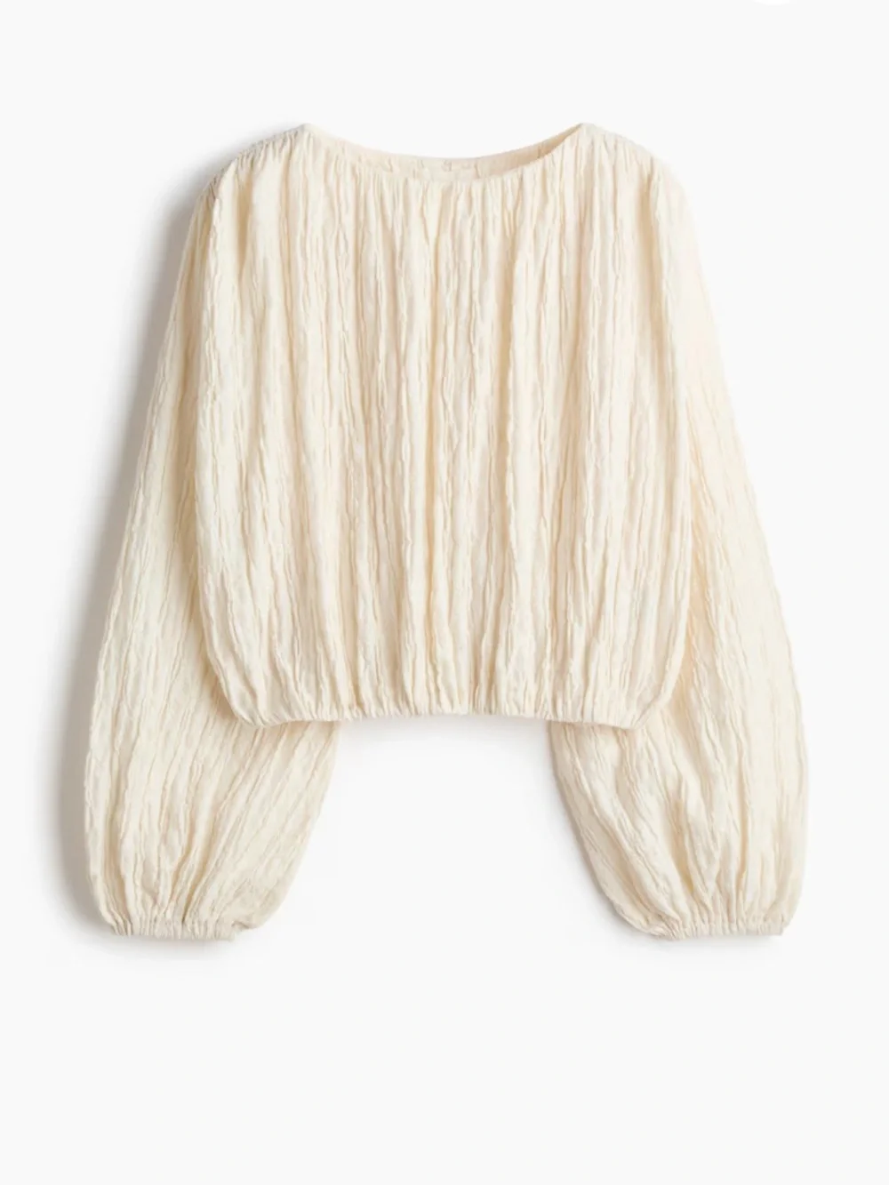 H&M Balloon Sleeve Top